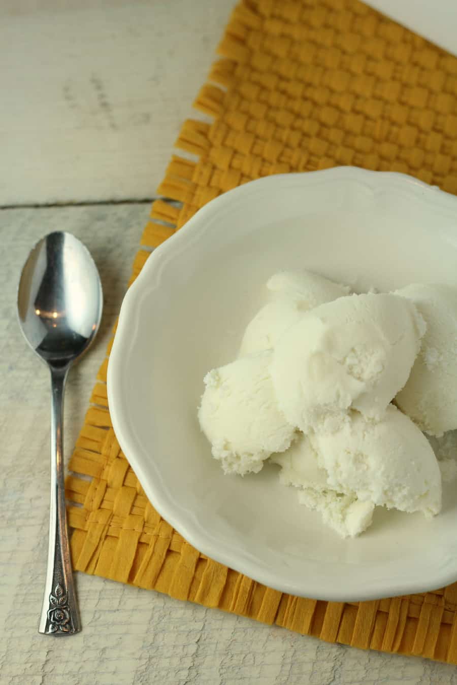 Simple Homemade Vanilla Ice Cream • The Prairie Homestead
