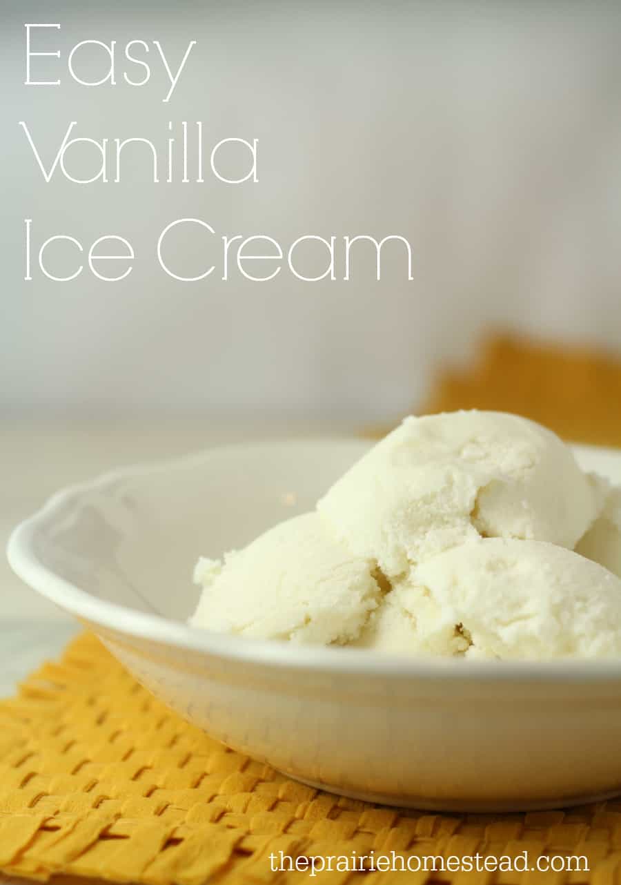 No Cook Homemade Ice Cream raw milk ice cream recipe · Print. Simple No-Cook ...