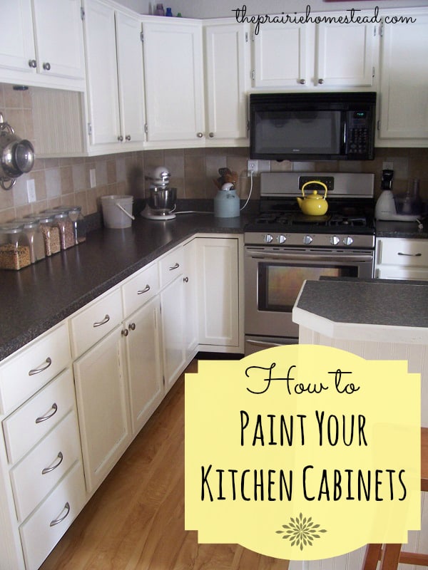  How To Paint Kitchen Cabinets for Living room