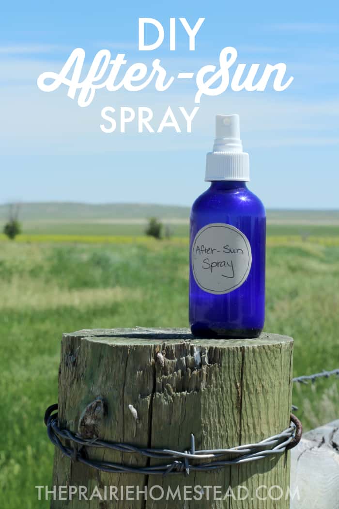 After-Sun Spray Recipe | The Prairie Homestead