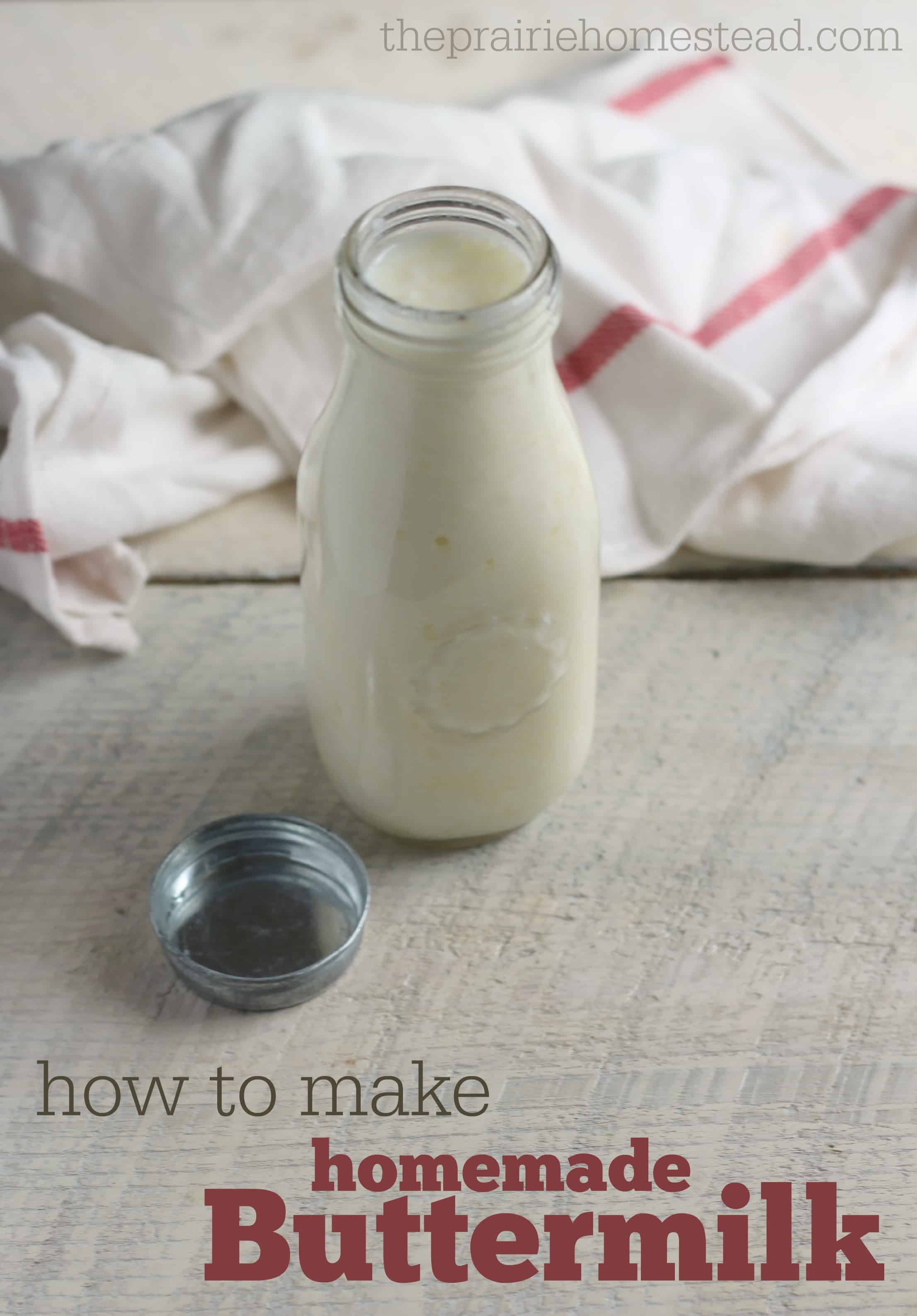 How To Make Buttermilk 2 