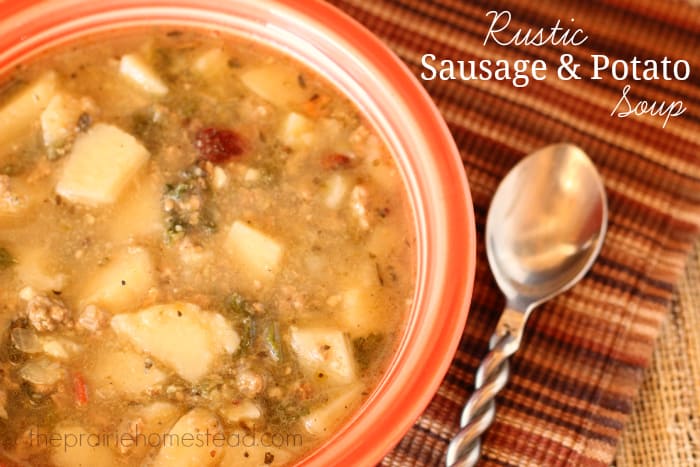 sausage potato soup recipe