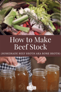 How to Make Homemade Beef Stock