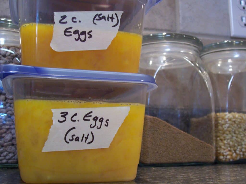 how to freeze eggs