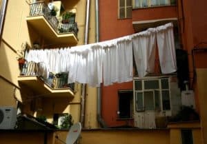 apartment homestead clothesline