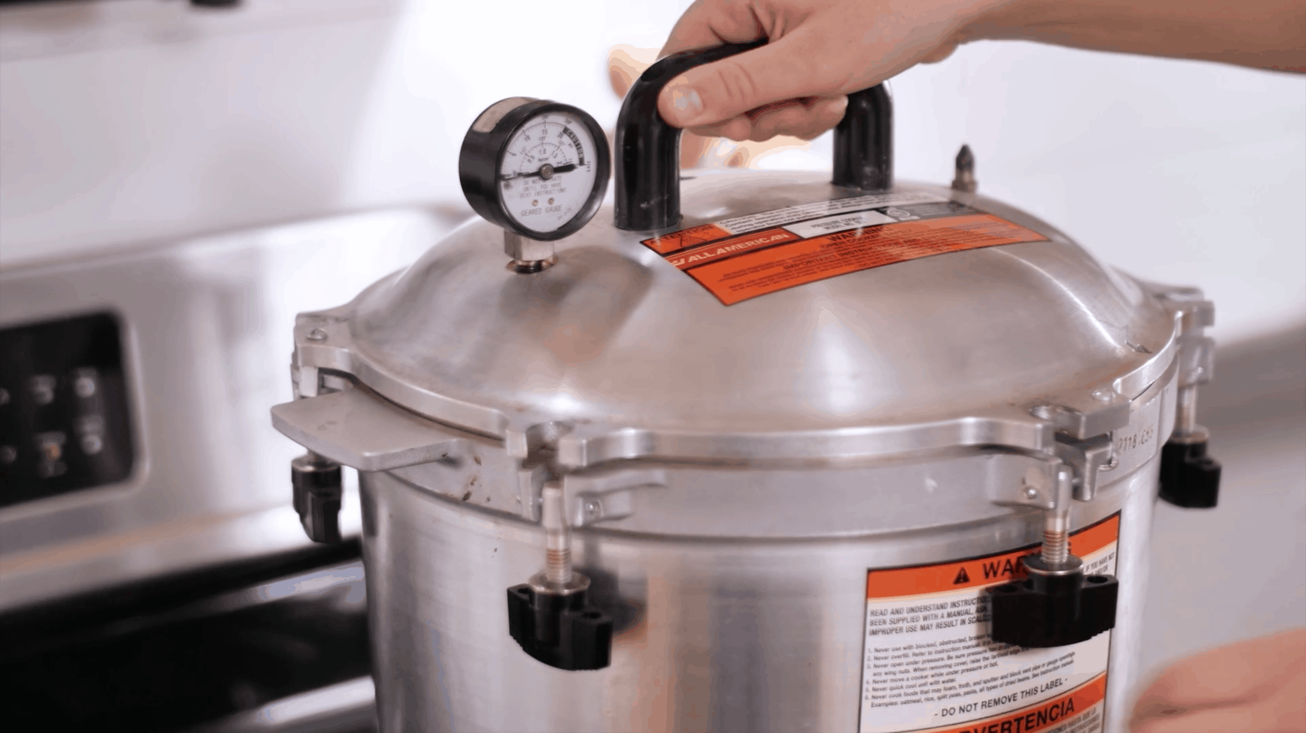 how to use a pressure canner