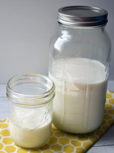 Handling Raw Milk | Glass Jar