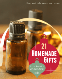 homemade gifts you can make with your essential oil stash!