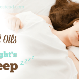 essential oils for sleep