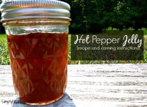 How to Can Hot Pepper Jelly