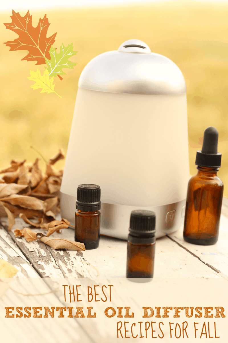 the best collection of essential oil diffuser recipes for fall: spiced chai, immune booster, and more!