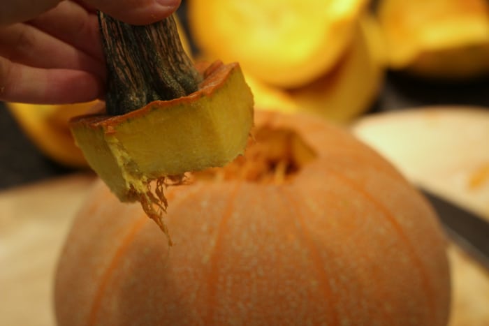 How to can pumpkin-- it's possible! You can the cubes and then mash when you are needing puree. Easy peasy.