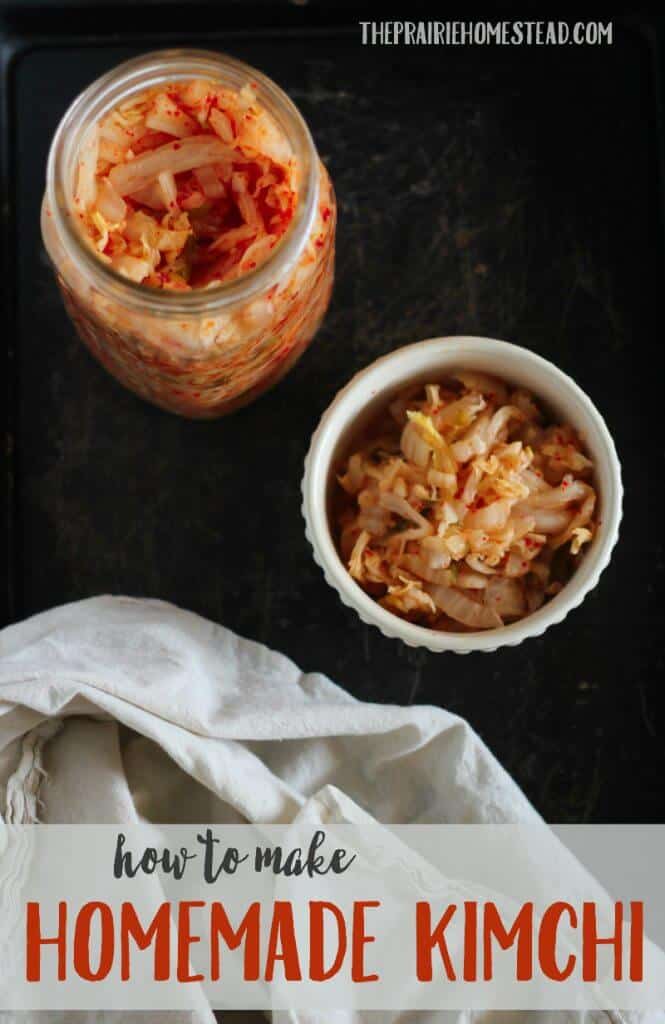 homemade kimchi recipe
