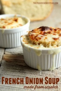 an elegant, yet simple, french onion soup recipe