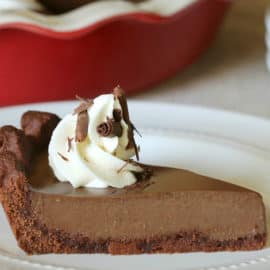 gluten free chocolate pie recipe with chocolate crust