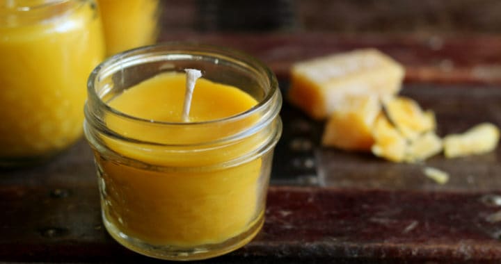 how to make beeswax candles -- a simple tutorial!