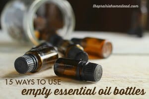 ways to reuse essential oil bottles