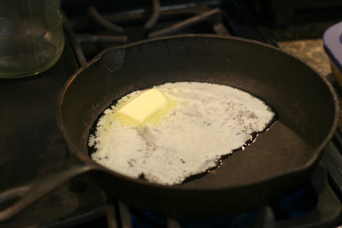 Apple Puff Pancake Recipe - Melting Butter | The Prairie Homestead
