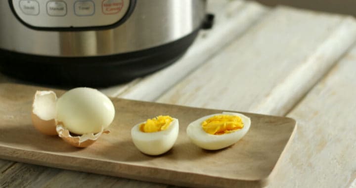 easy to peel hard boiled eggs in an instant pot
