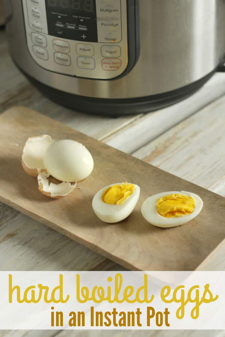 How to cook hard boiled eggs in an instant pot pressure cooker