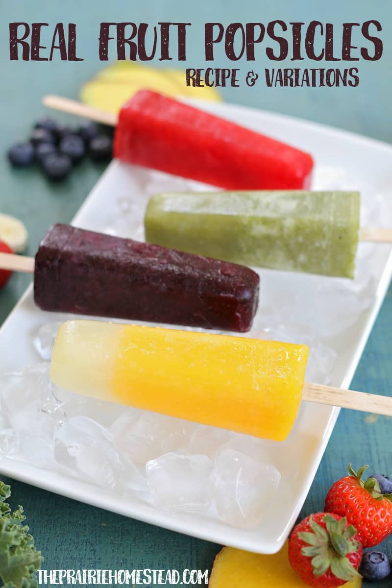 real fruit popsicle recipe