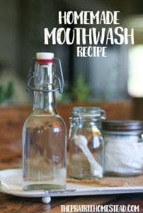 diy homemade mouthwash recipe