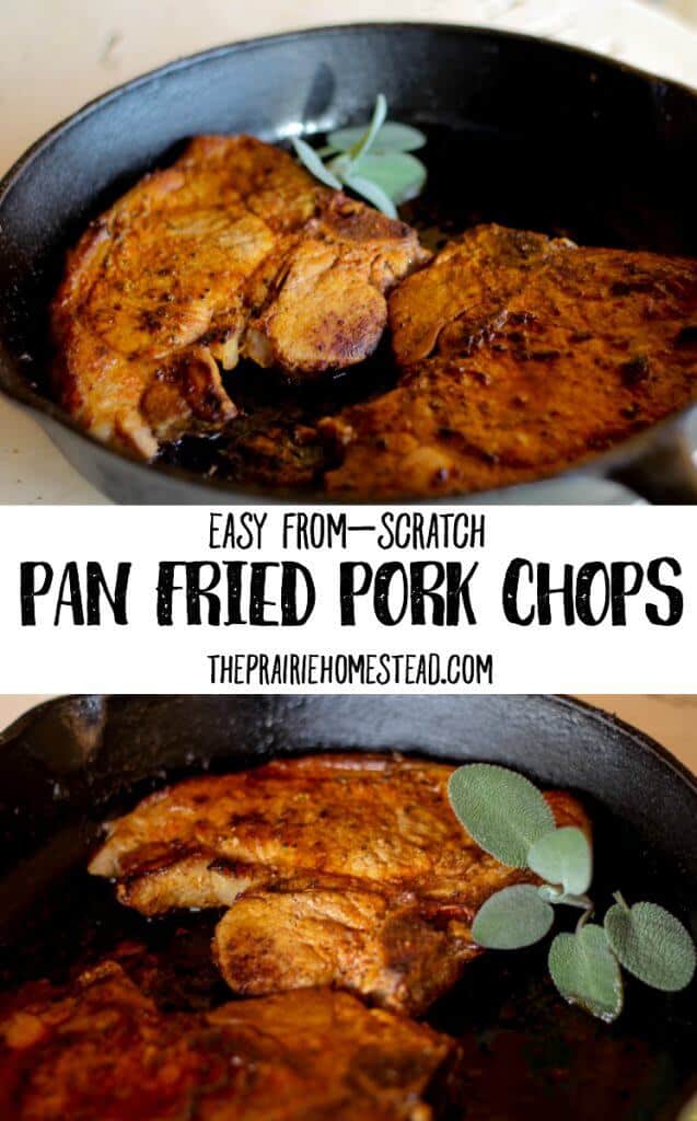 pan fried pork chop recipe