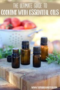 cooking with essential oils guide