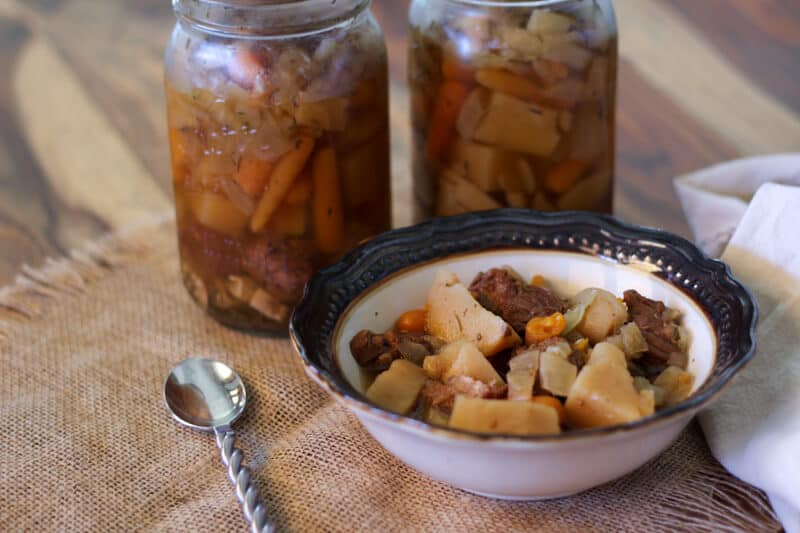 canning beef stew