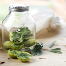 how to preserve herbs in olive oil