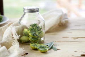 how to preserve herbs in olive oil