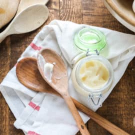 homemade spoon butter wood cream recipe