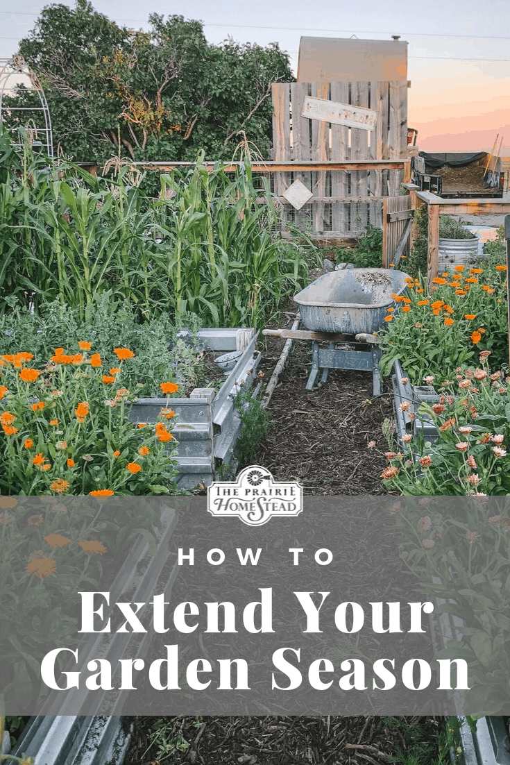 how to extend the garden season