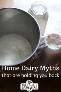 3 common home dairy myths that are holding you back!