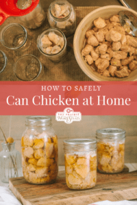how to can chicken