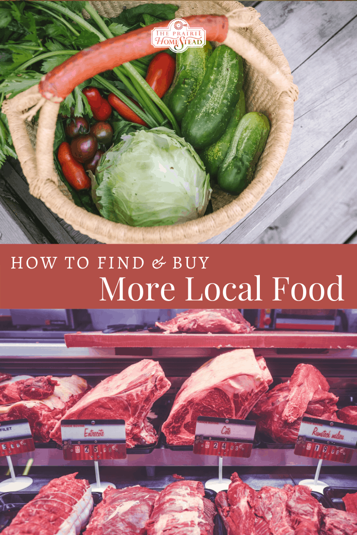 how to find and buy local food