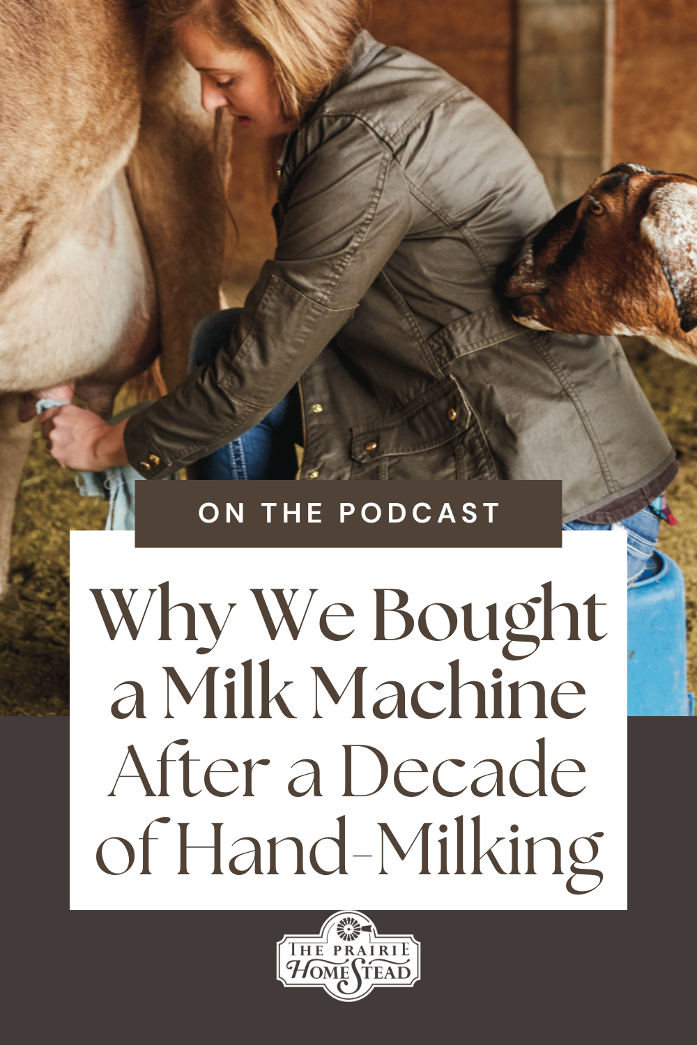 Why We Bought a Milk Machine After a Decade of Hand-Milking