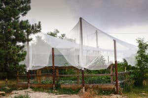 garden hail protection system