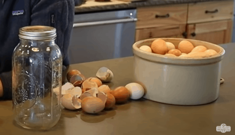 Water Glassing Eggs: Prep work
