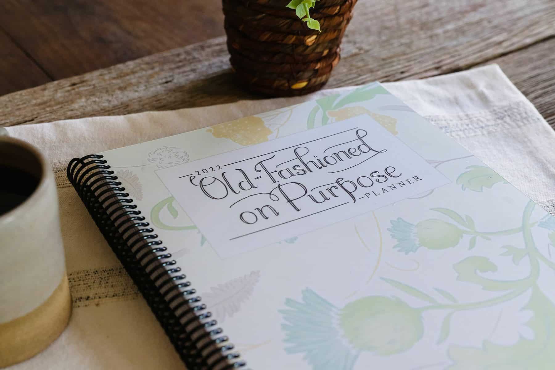 Using a Planner to Organize My Homestead