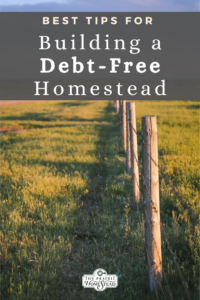 Tips for Building a Debt-Free Homestead