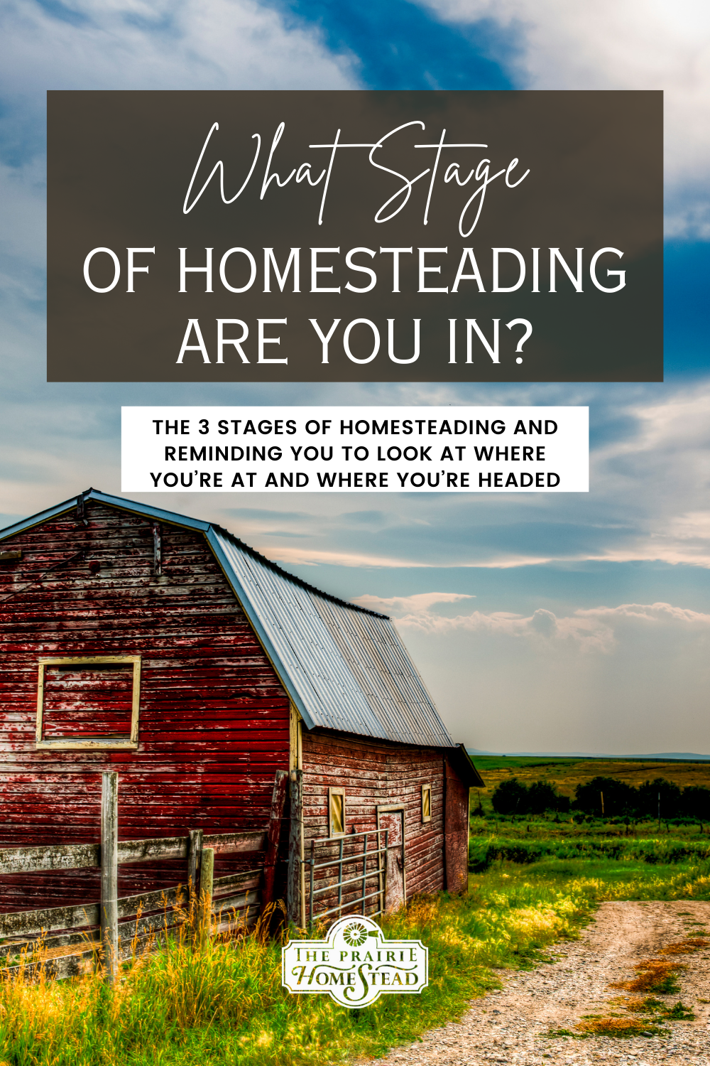 What Stage of Homesteading are You In?