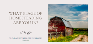 Season 8: Episode 2: What Stage of Homesteading are You In?