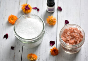 Homemade Herbal Bath Salts