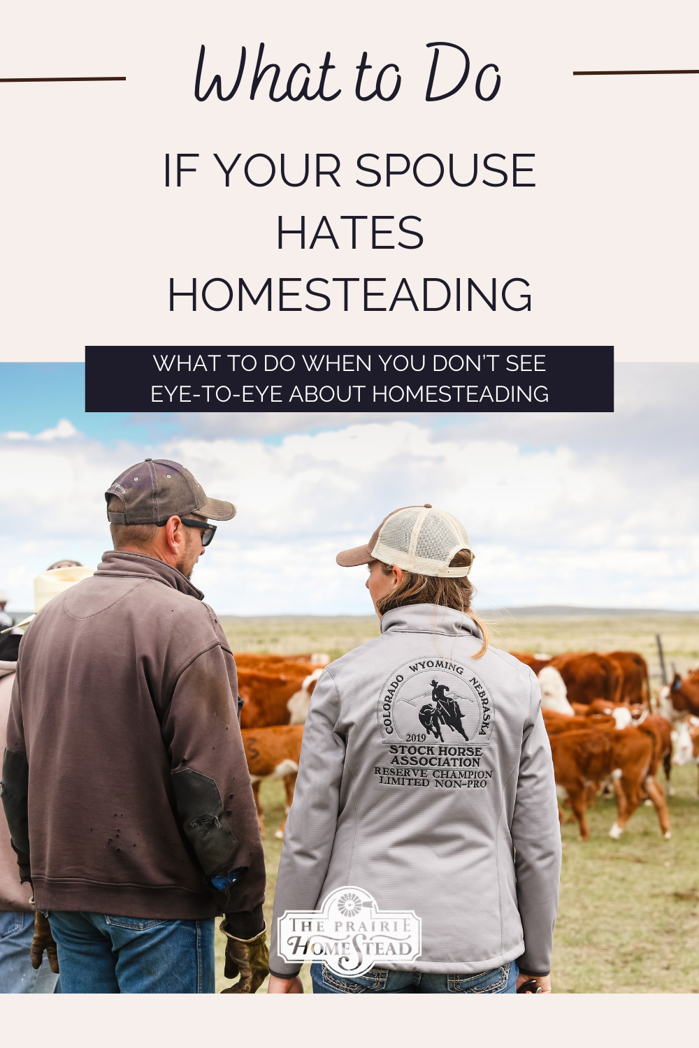 What to Do if Your Spouse Hates Homesteading