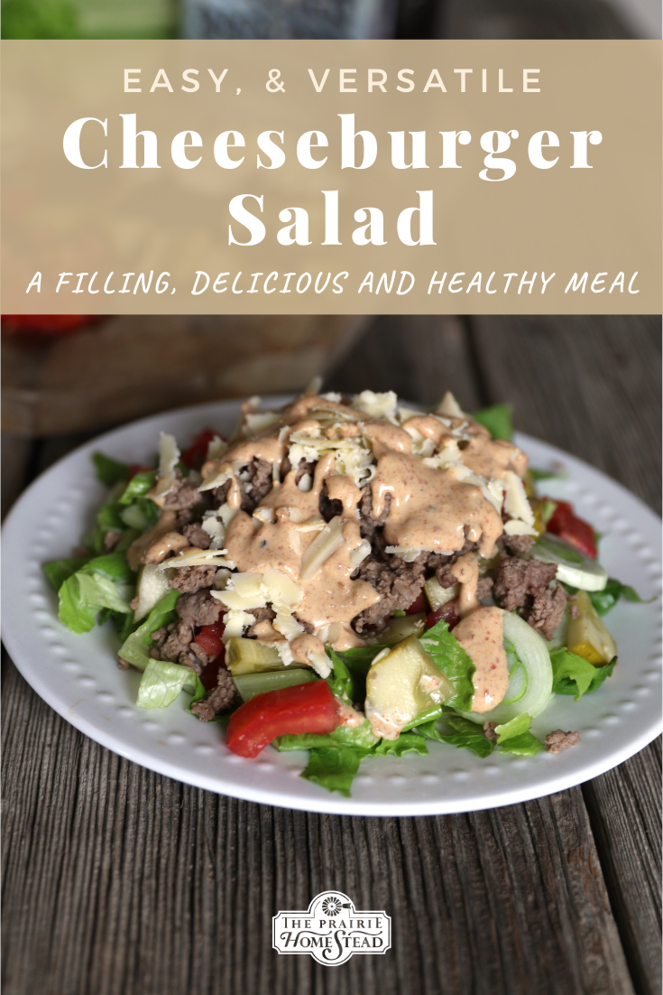 Easy and Versatile Cheeseburger Salad Recipe