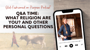 Season 13: Episode 18: Q&A: What Religion Are You? And other personal questions