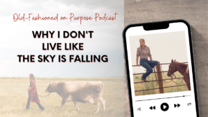 Season 14: Episode 12: Why I Don’t Live Like the Sky is Falling