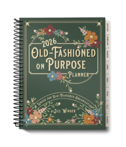 Old-Fashioned On Purpose Planner