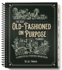 Old-Fashioned On Purpose Planner